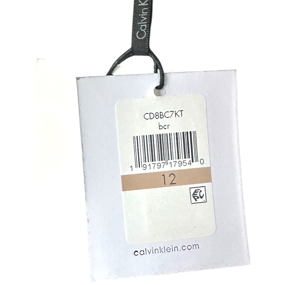 NWT Calvin Klein Black and White Sheath Sequined Mini Dress - Picture 6 of 10